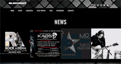 Desktop Screenshot of blackoutrockclub.com
