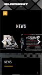 Mobile Screenshot of blackoutrockclub.com